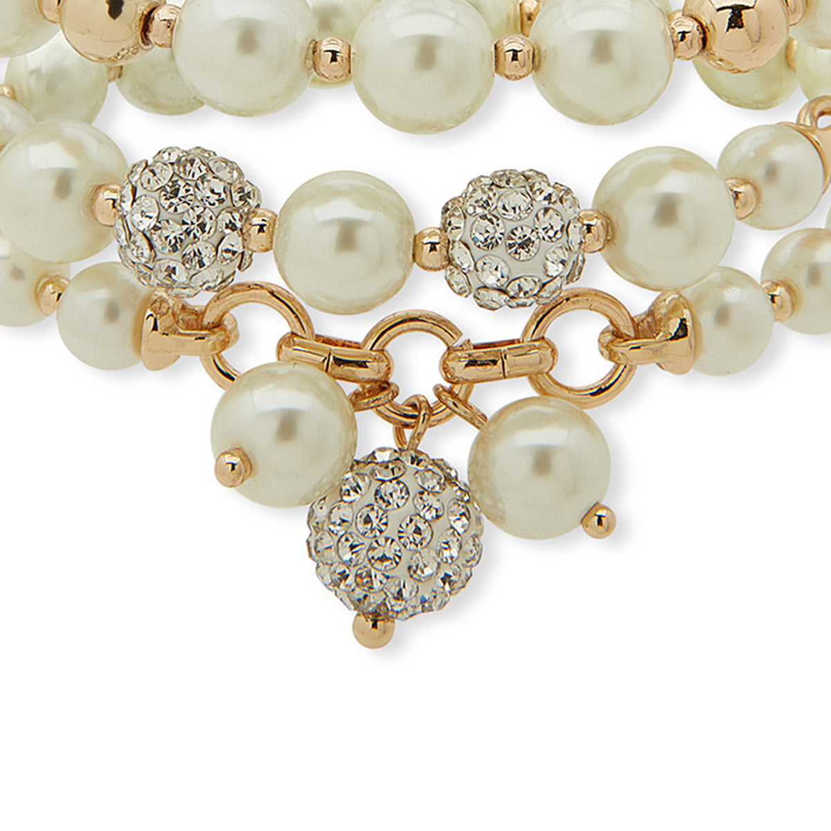 Pulsera Anne Klein 01B00991 Perlas