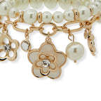 Pulsera Anne Klein 01B01000 Perlas