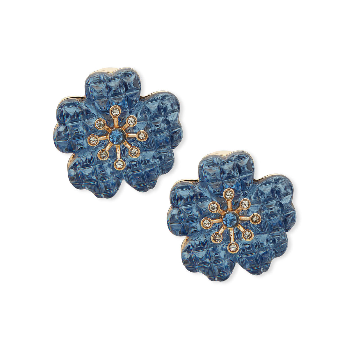 Aros Anne Klein Azul 01C00309
