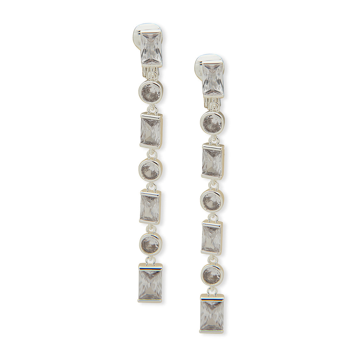 Aros Colgantes Anne Klein Plateado 01C00311