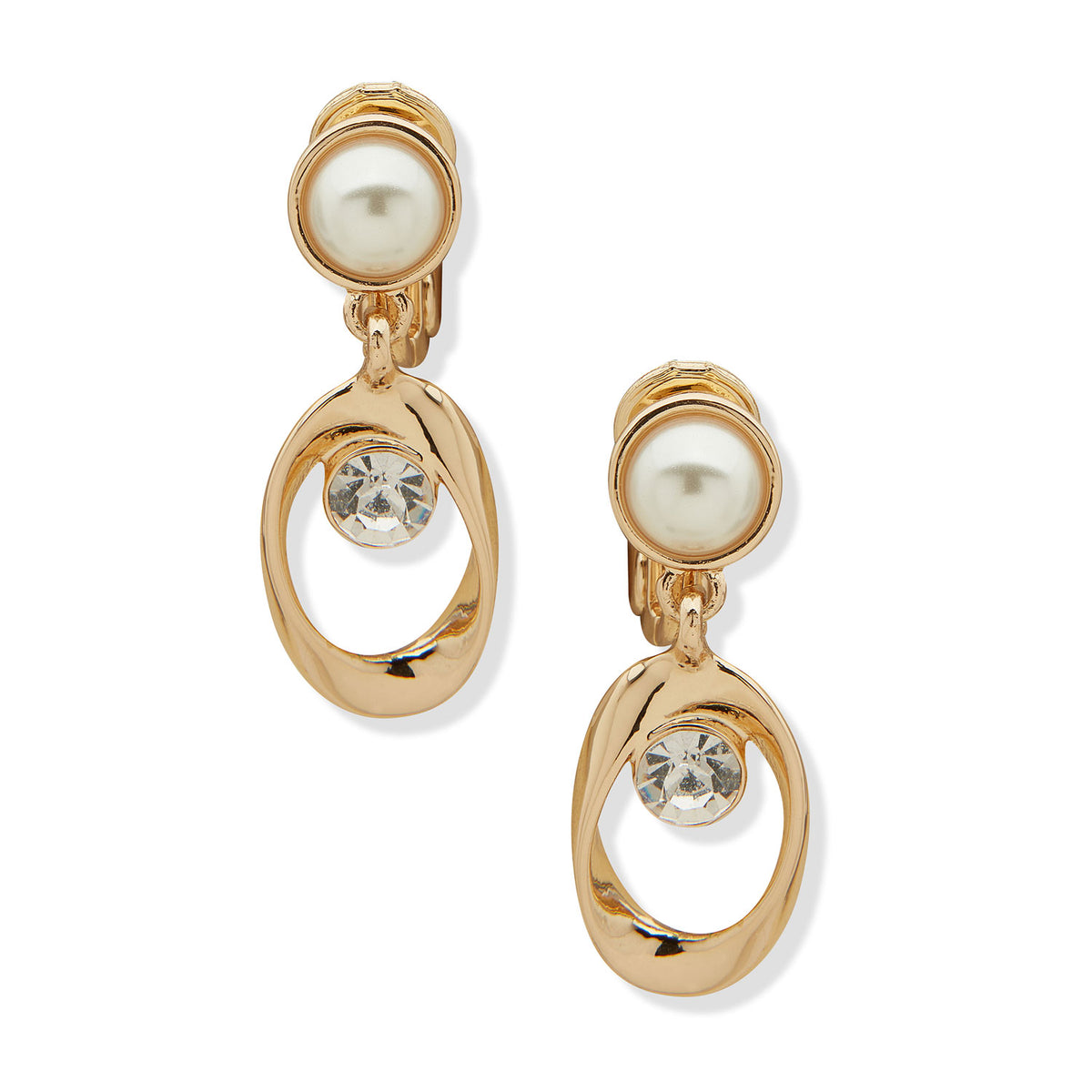 Aros Colgantes Anne Klein Dorado 01C00317