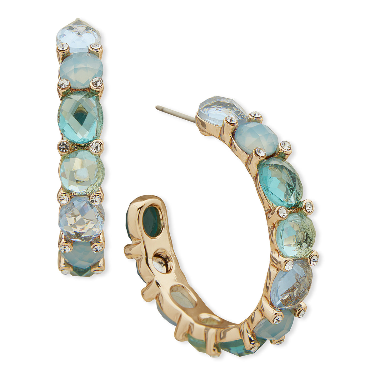 Argollas Anne Klein Azul 01G00911