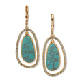 Aros Colgantes Anne Klein Azul 01G00922