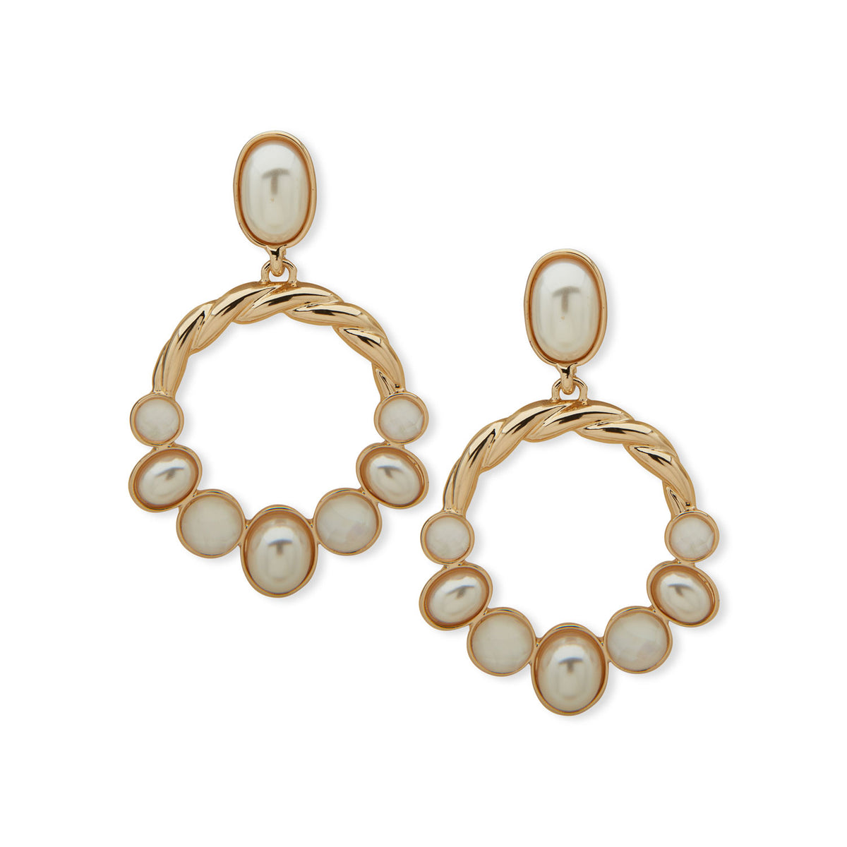 Aros Colgantes Anne Klein Dorado 01G00932