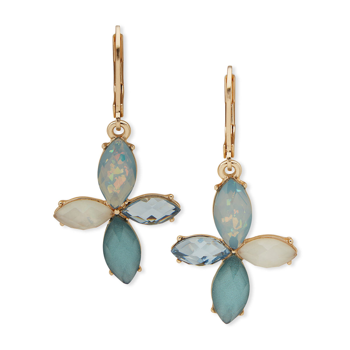 Aros Colgantes Anne Klein Azul 01G00952