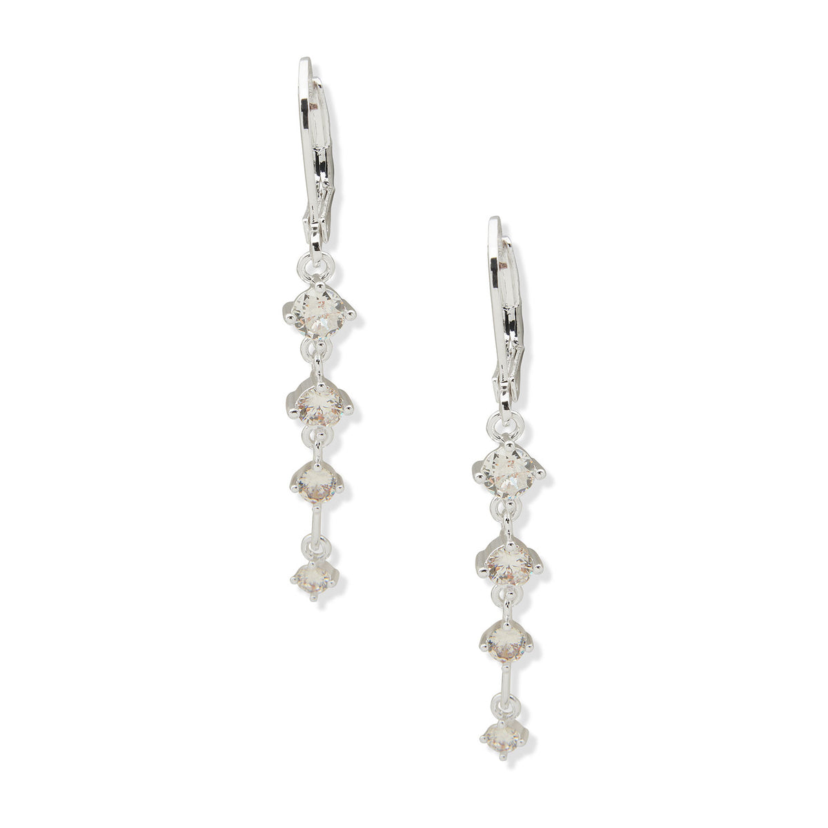 Aros Colgantes Anne Klein Plateado 01G00954