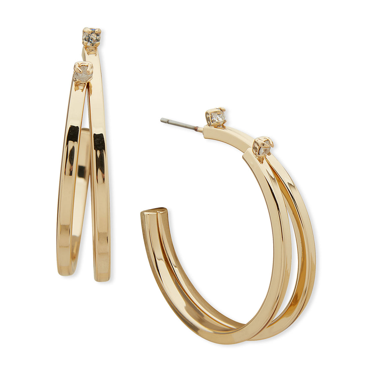 Argollas Anne Klein Dorado 01G00961
