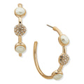 Argollas Anne Klein Dorado 01G00976