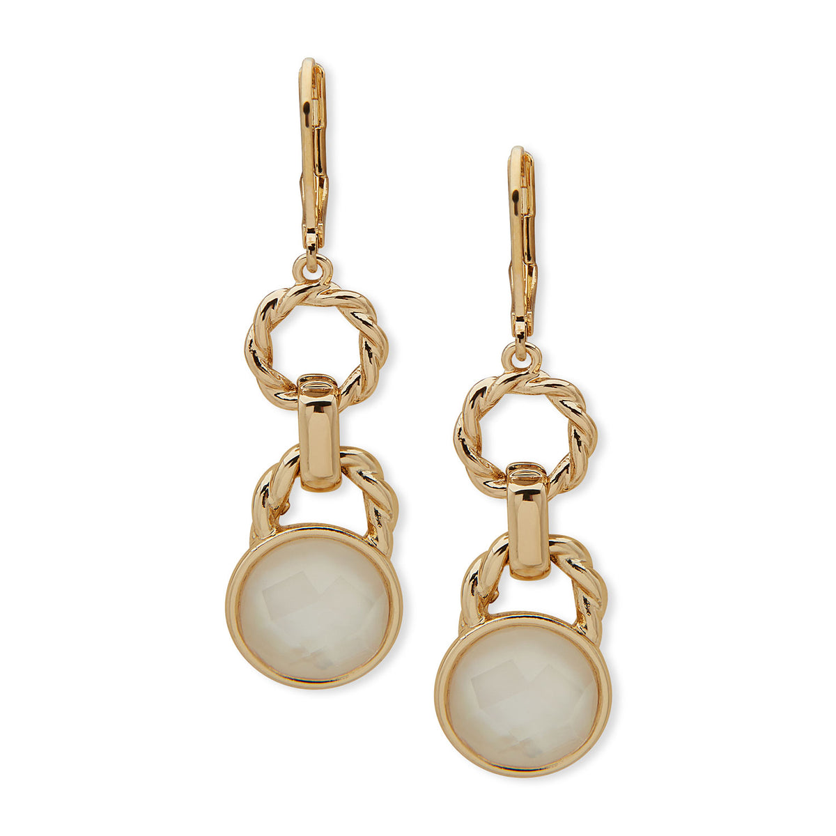 Aros Colgantes Anne Klein Dorado 01G00981