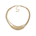 Collar Doble Anne Klein Dorado 01N00462