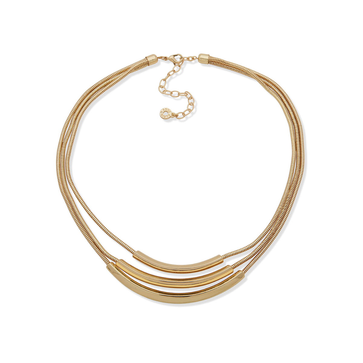 Collar Doble Anne Klein Dorado 01N00462