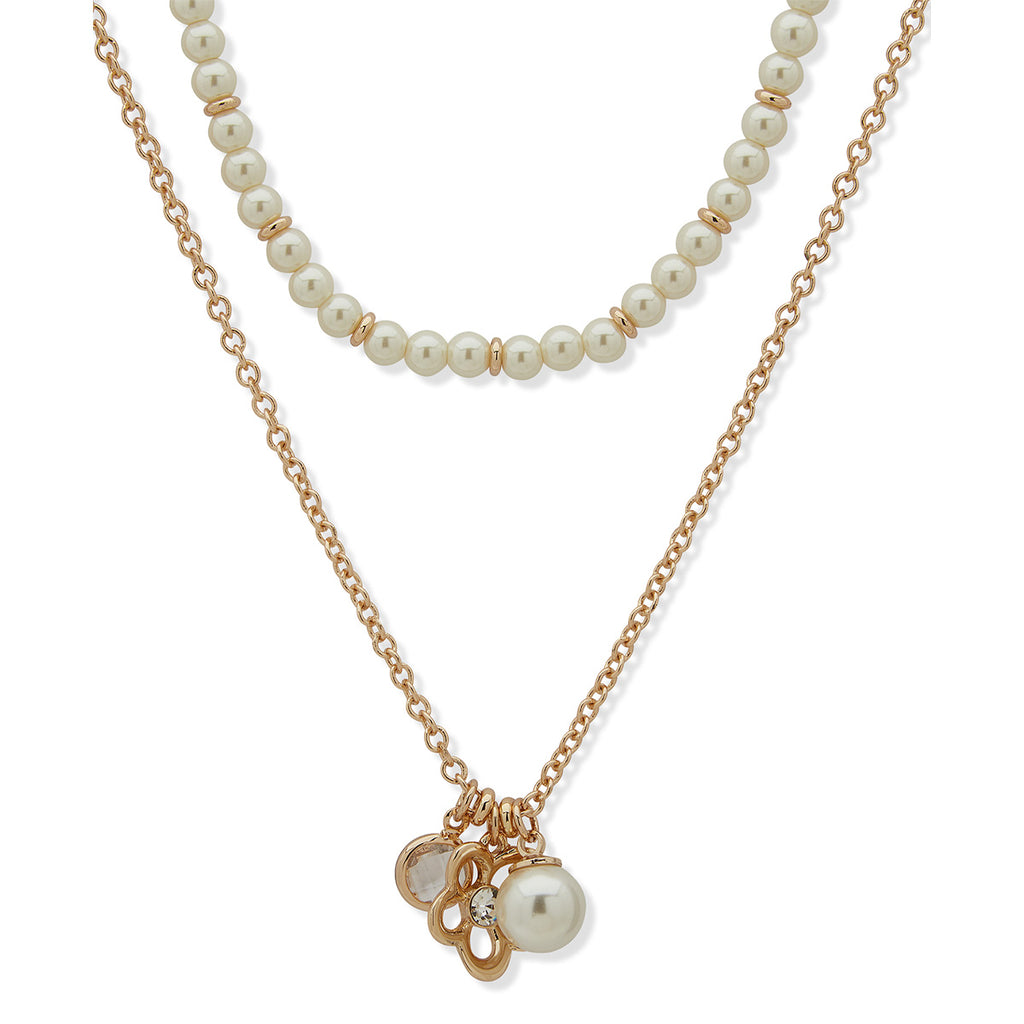 Collar Anne Klein 01N00586 Dorado