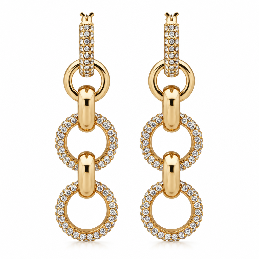 Aros Largos DKNY 04G00724 Dorado