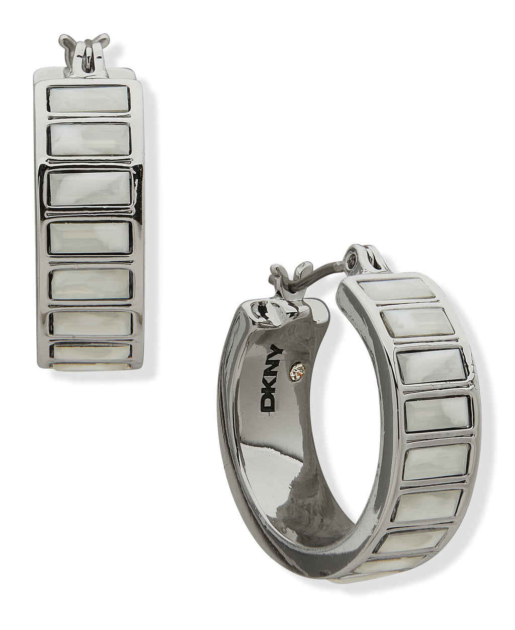 Aros DKNY 04G00733 Plateado