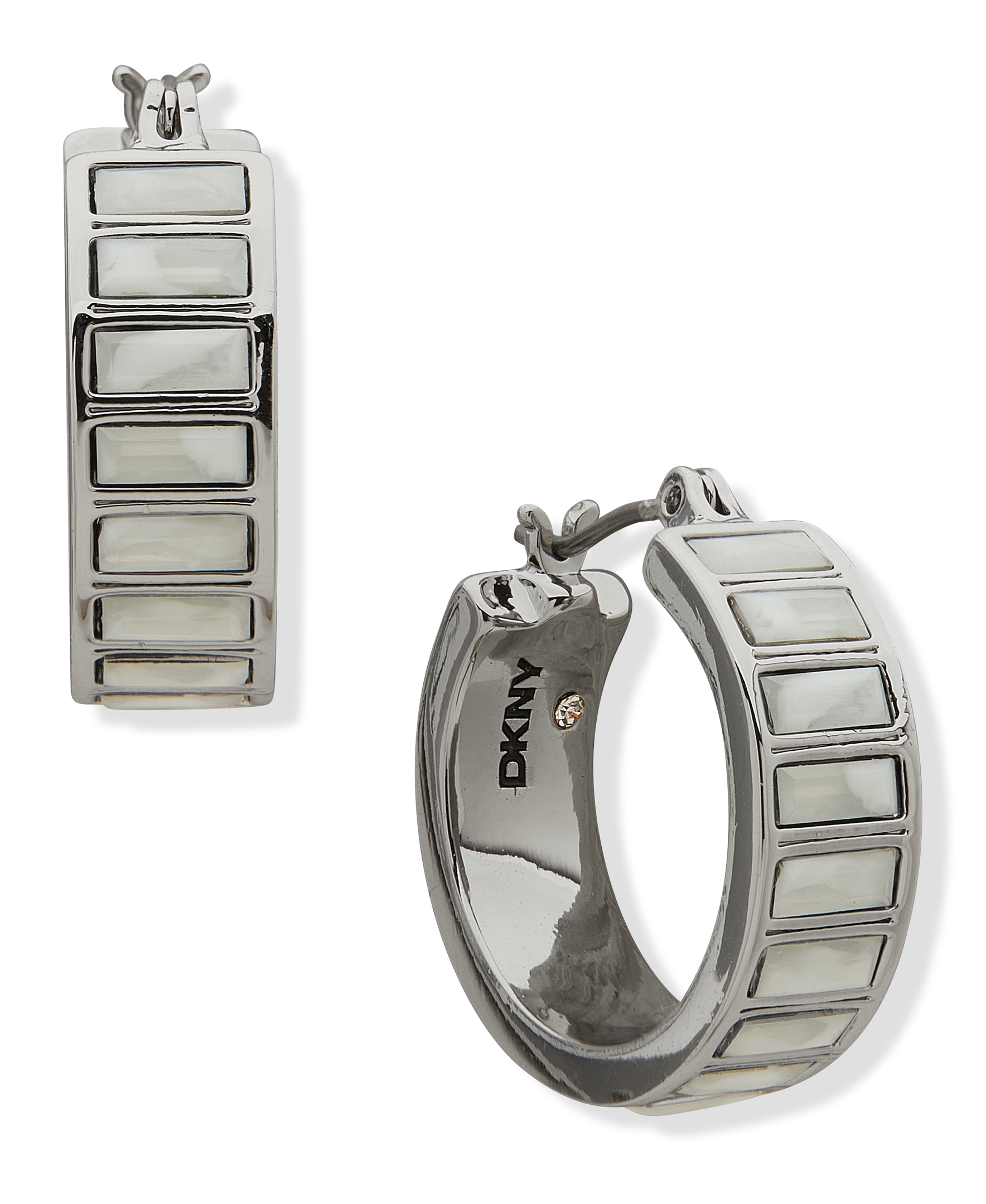 Aros DKNY 04G00733 Plateado
