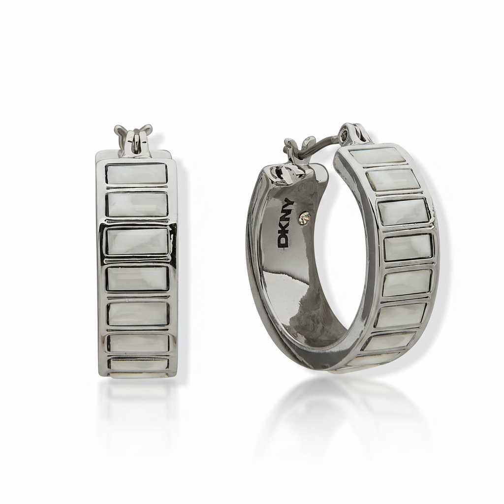 Aros DKNY 04G00733 Plateado