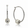 Aros DKNY 04G00738 Plateado