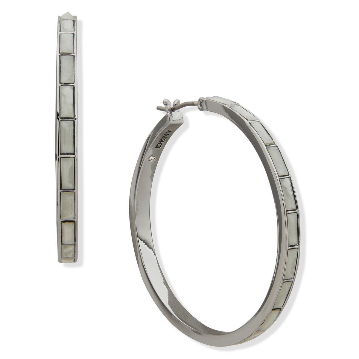 Aros DKNY 04G00745 Plateado