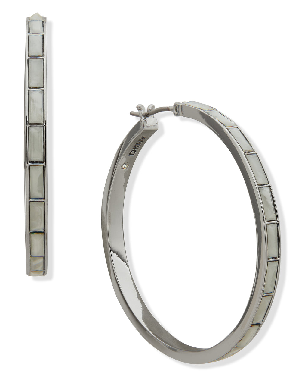 Aros DKNY 04G00745 Plateado
