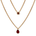 Collar Doble DKNY 04N00337 Dorado