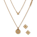 Gift Set Collar + Aros DKNY 04S00103 Dorado