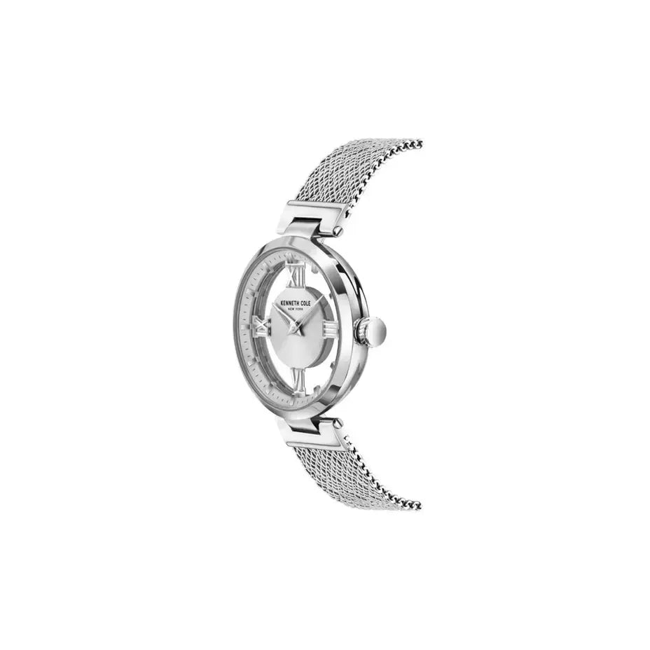 Reloj Análogo Mujer 2manecillas Acero Pila Acero 30WR Plate