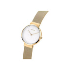 Reloj Analogo Mujer 2manecillas AceroInoxidable Pila AceroI