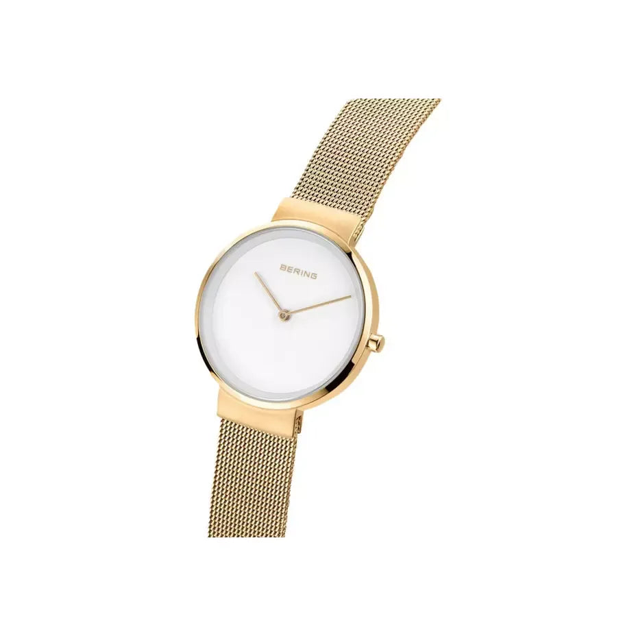 Reloj Analogo Mujer 2manecillas AceroInoxidable Pila AceroI
