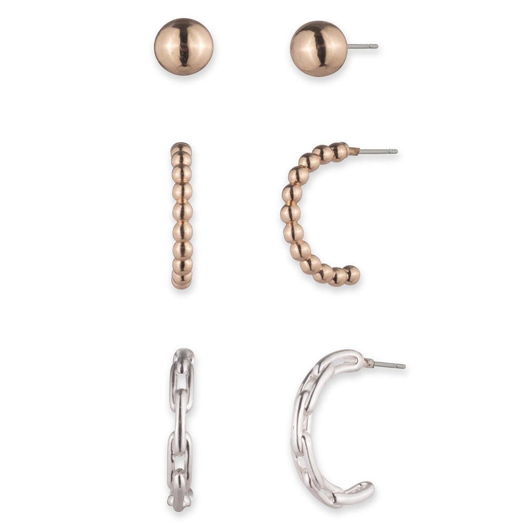 Pack Aros Lauren Ralph Lauren 14G00947 Dorado/Plata