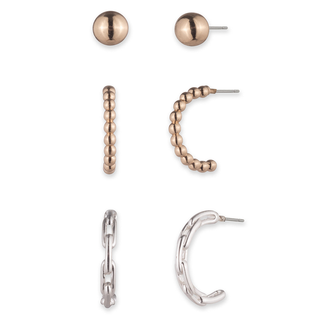 Pack Aros Lauren Ralph Lauren 14G00947 Dorado/Plata