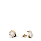 Set Collar + Aros Bering Blanco 427-707-GOLD