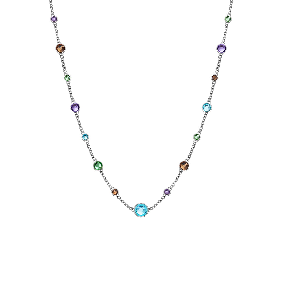 Collar Bering 443-17-450 Plateado