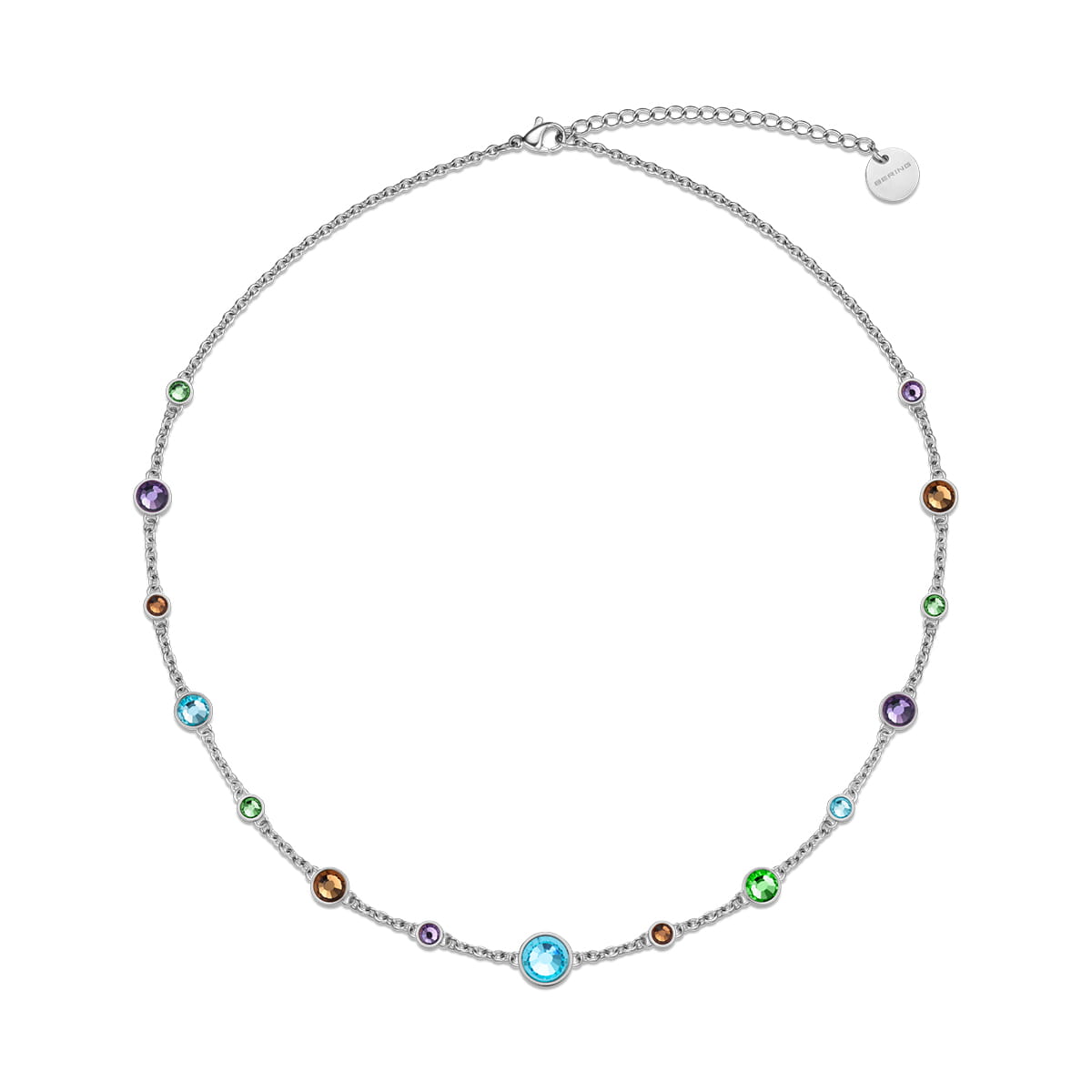 Collar Bering 443-17-450 Plateado