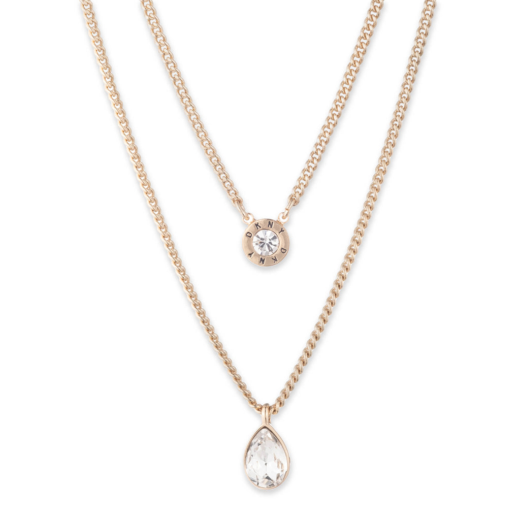 Collar Doble DKNY 60483519 Dorado
