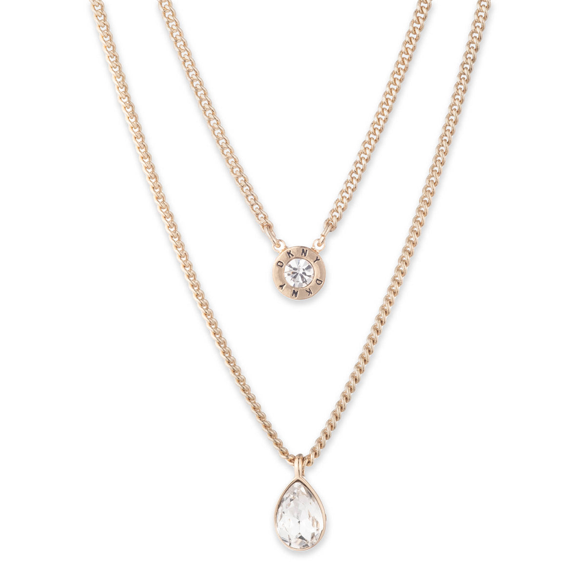 Collar Doble DKNY 60483519 Dorado