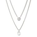 Collar Doble DKNY 60483520 Plateado