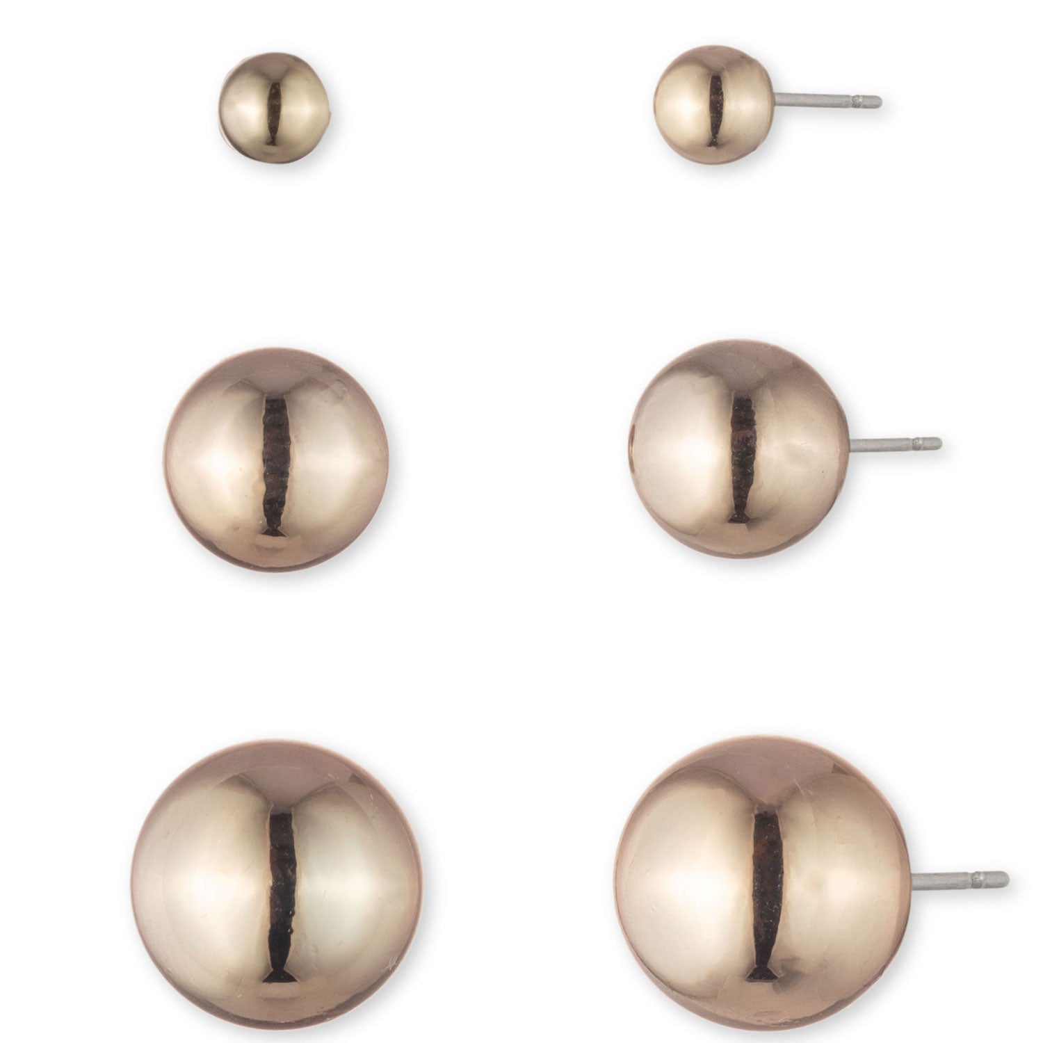 Gift Set 3 Aros Lauren Ralph Lauren Dorados 60510283