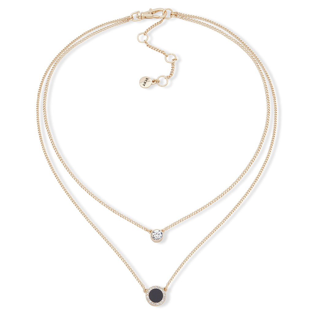 Collar Doble DKNY 60539437 Dorado