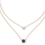 Collar Doble DKNY 60539437 Dorado