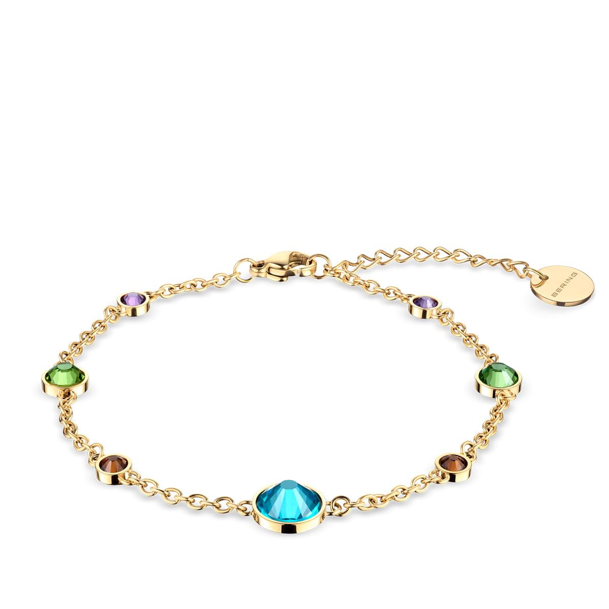 Pulsera Bering 652-27-180 Dorado