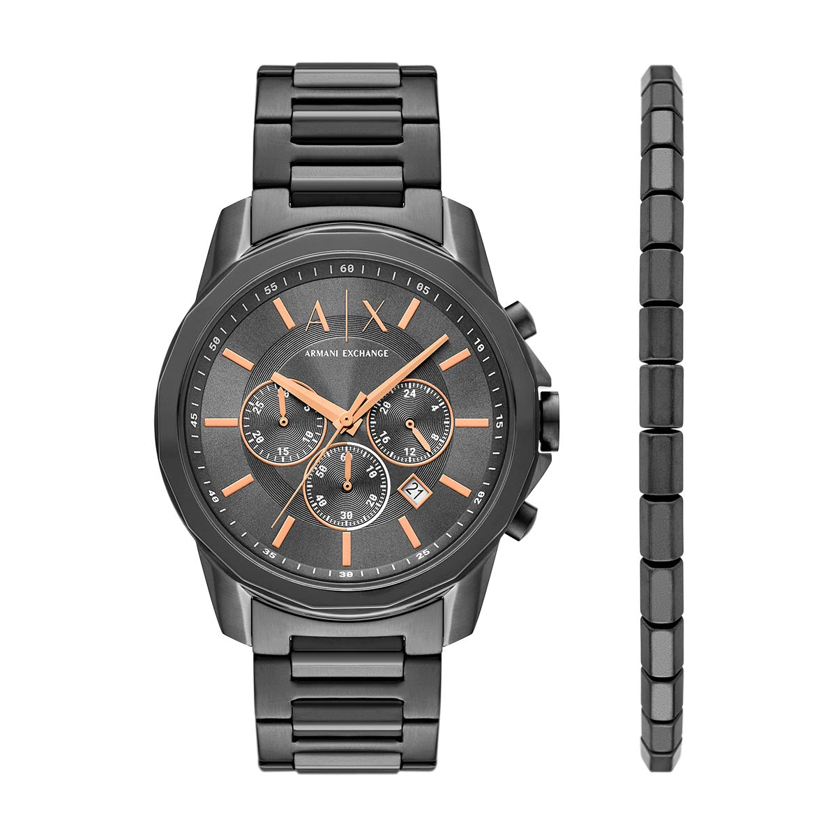 RELOJ ARMANI EXCHANGE AX7170SET GRIS