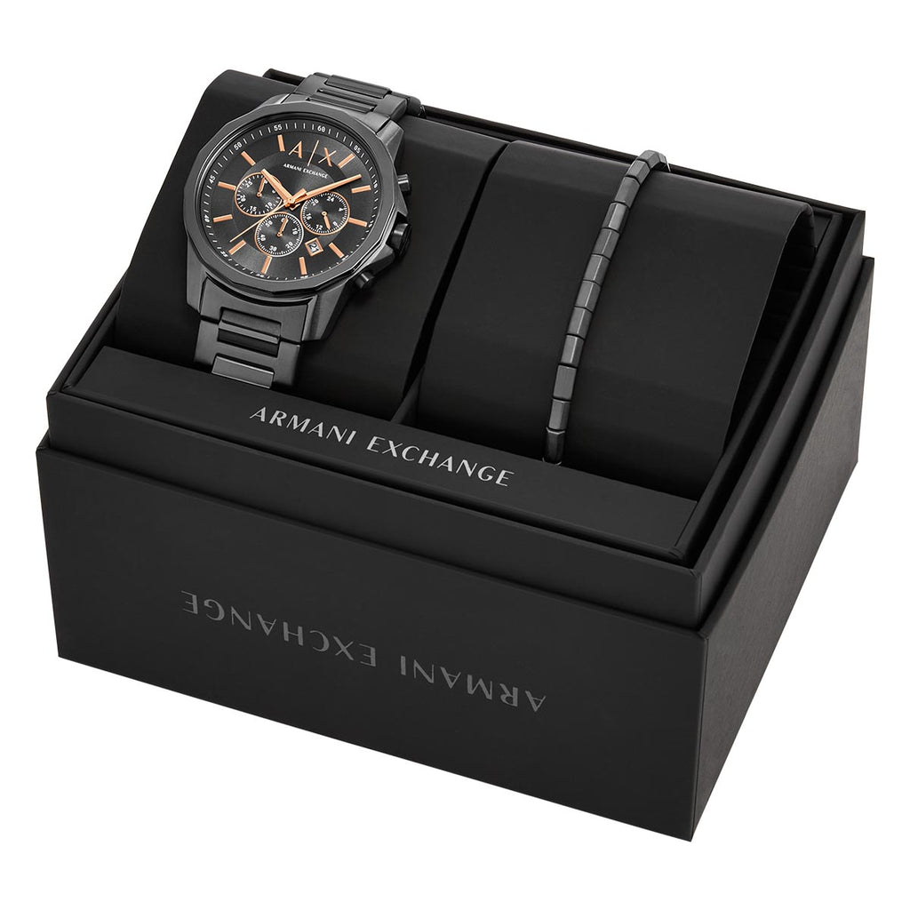 RELOJ ARMANI EXCHANGE AX7170SET GRIS