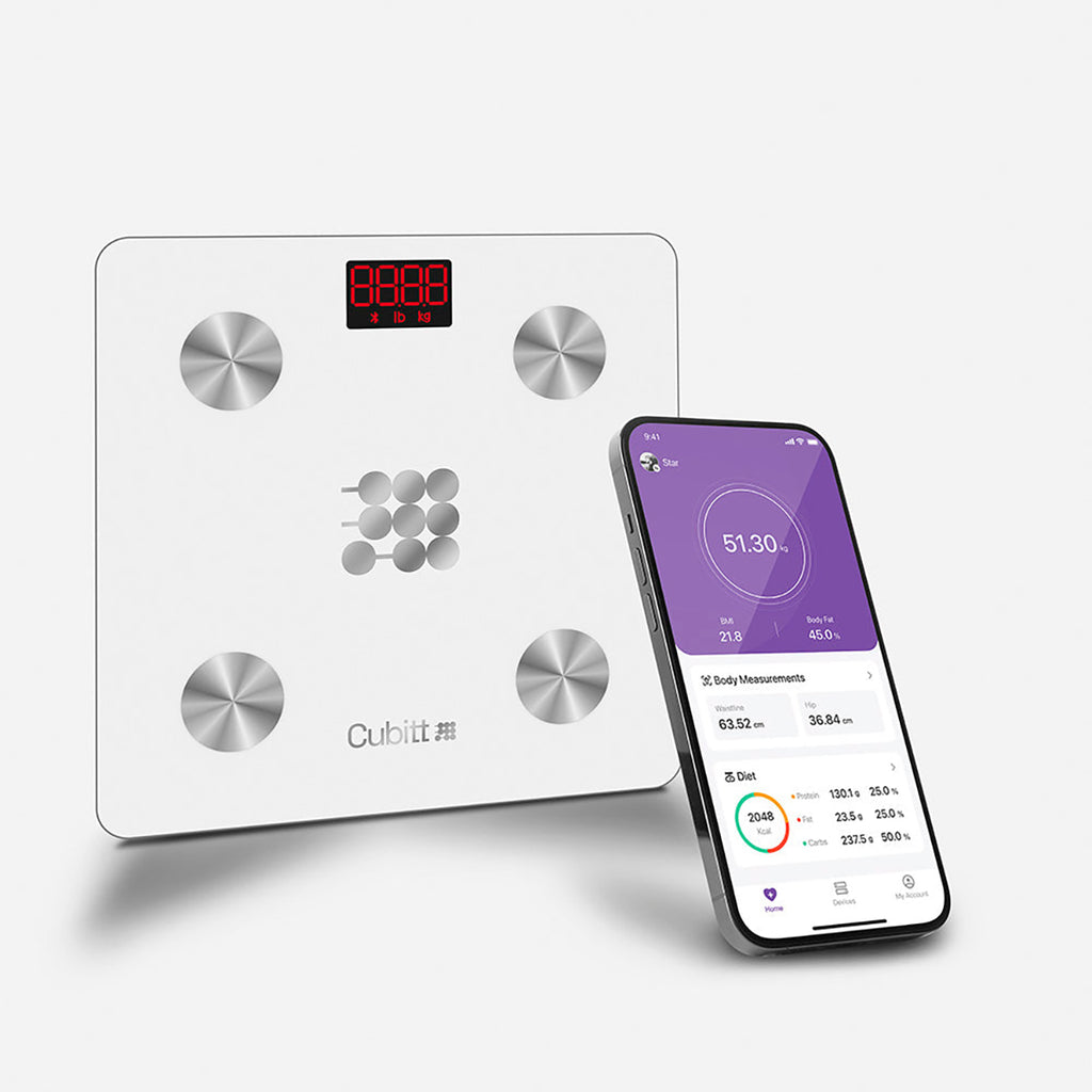 Balanza Inteligente Cubitt Blanco CT-SCALE7
