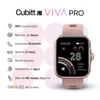 Reloj Smart Watch Cubitt CT-VIVAP5 Unisex Oro Rosa