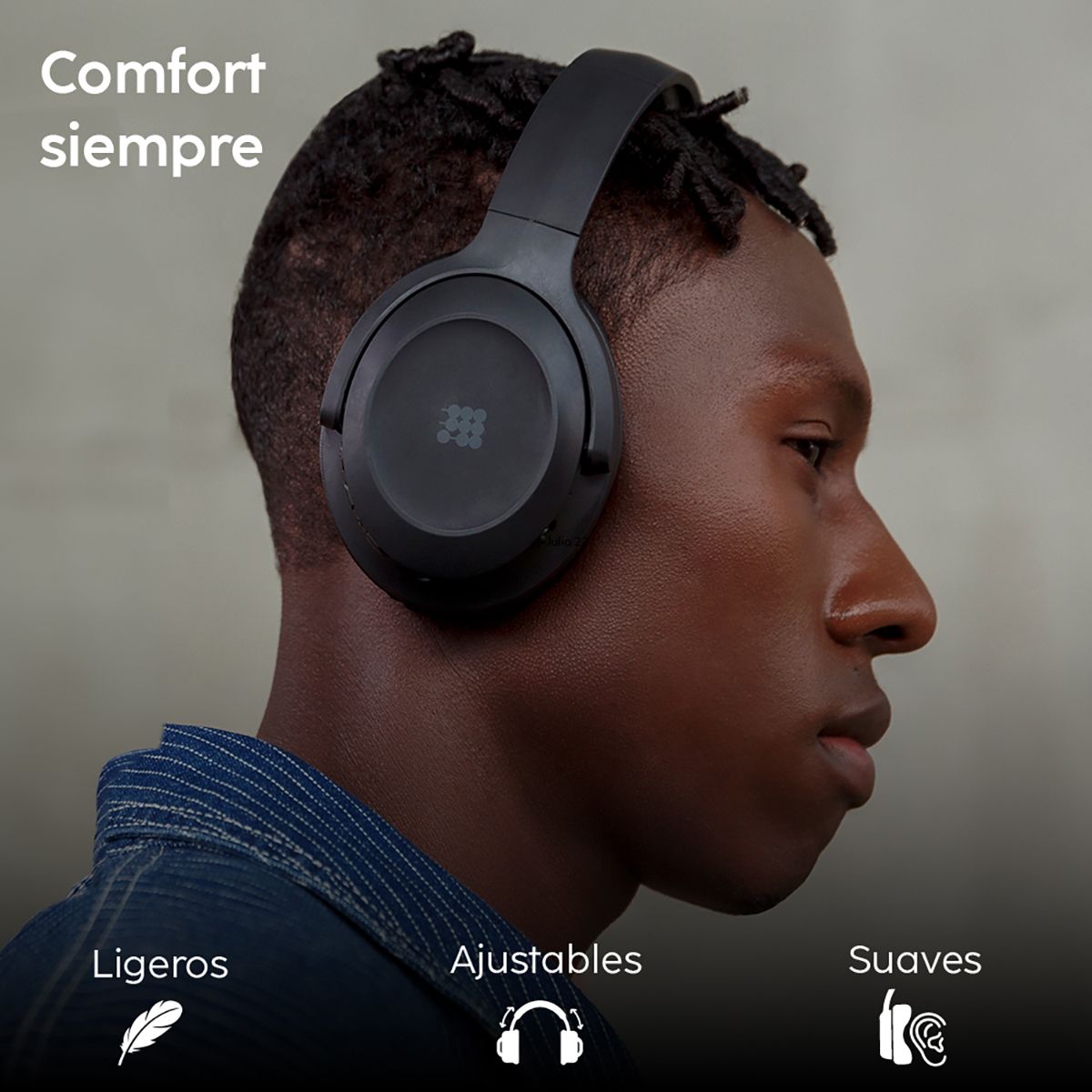 Audífonos Cubitt CTANC-1 Unisex Negro