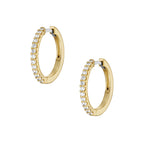 Aros Fossil  JA7215710 Dorado Mujer