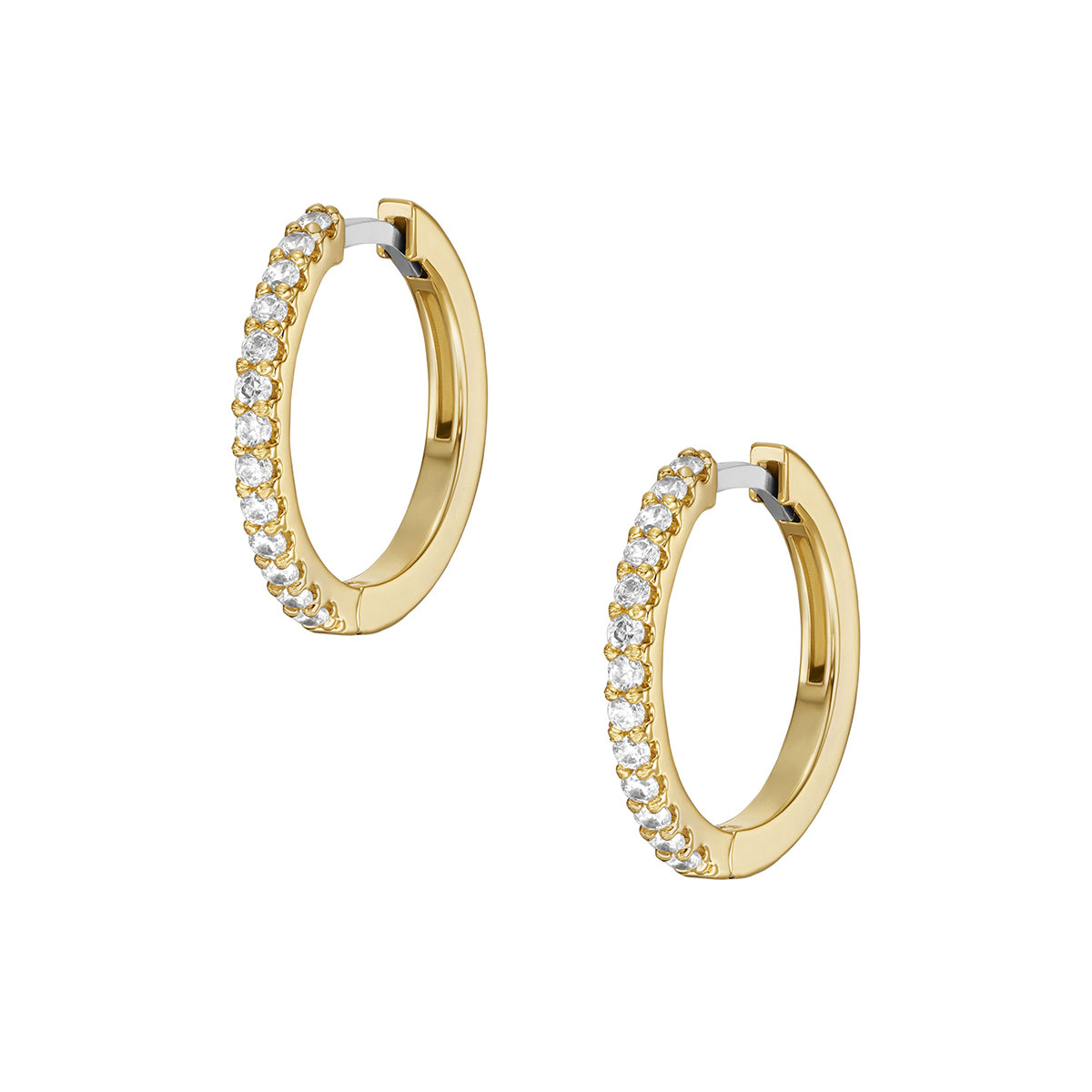 Aros Fossil  JA7215710 Dorado Mujer