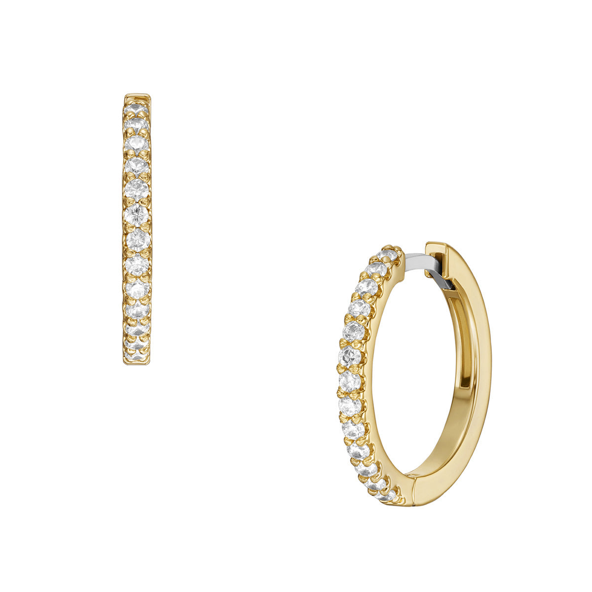 Aros Fossil  JA7215710 Dorado Mujer