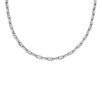 Collar Fossil  JA7243040 Plateado Mujer