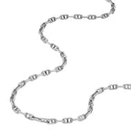 Collar Fossil  JA7243040 Plateado Mujer